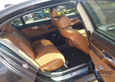 2016 BMW 750I xDrive from USA, damaged, VIN WBA7F2C51GG416492